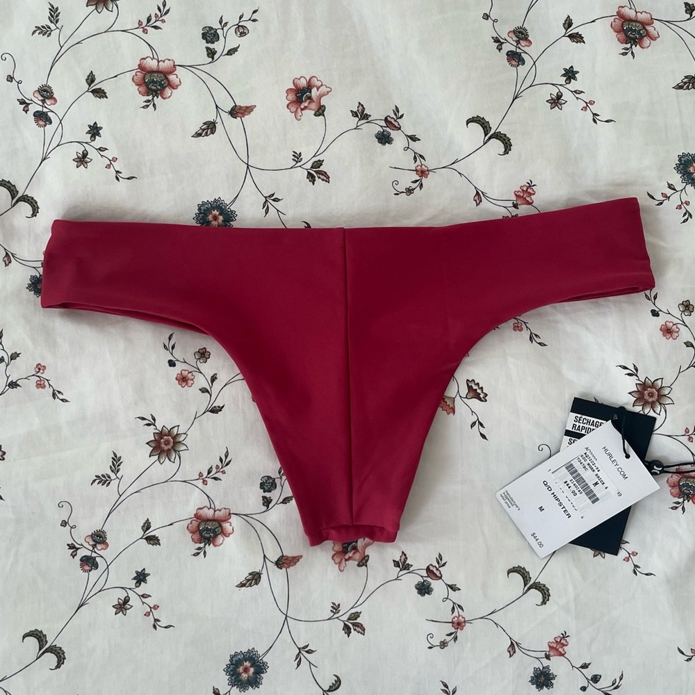 Hurley Cheeky Hipster Bikini Bottoms - Picture 4 of 5